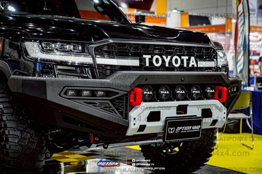 OPTION4WD - TOYOTA LC300 , BAJA FRONT WINCH BAR - TOYOTA LC300 2022+