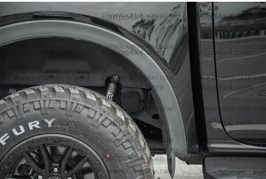 2pcs Rear axle rubber protective cover For NEXT-GEN Ford Ranger T9 2022- 2024+ Rear frame beam sealing Sandproof cover chassis Accessories