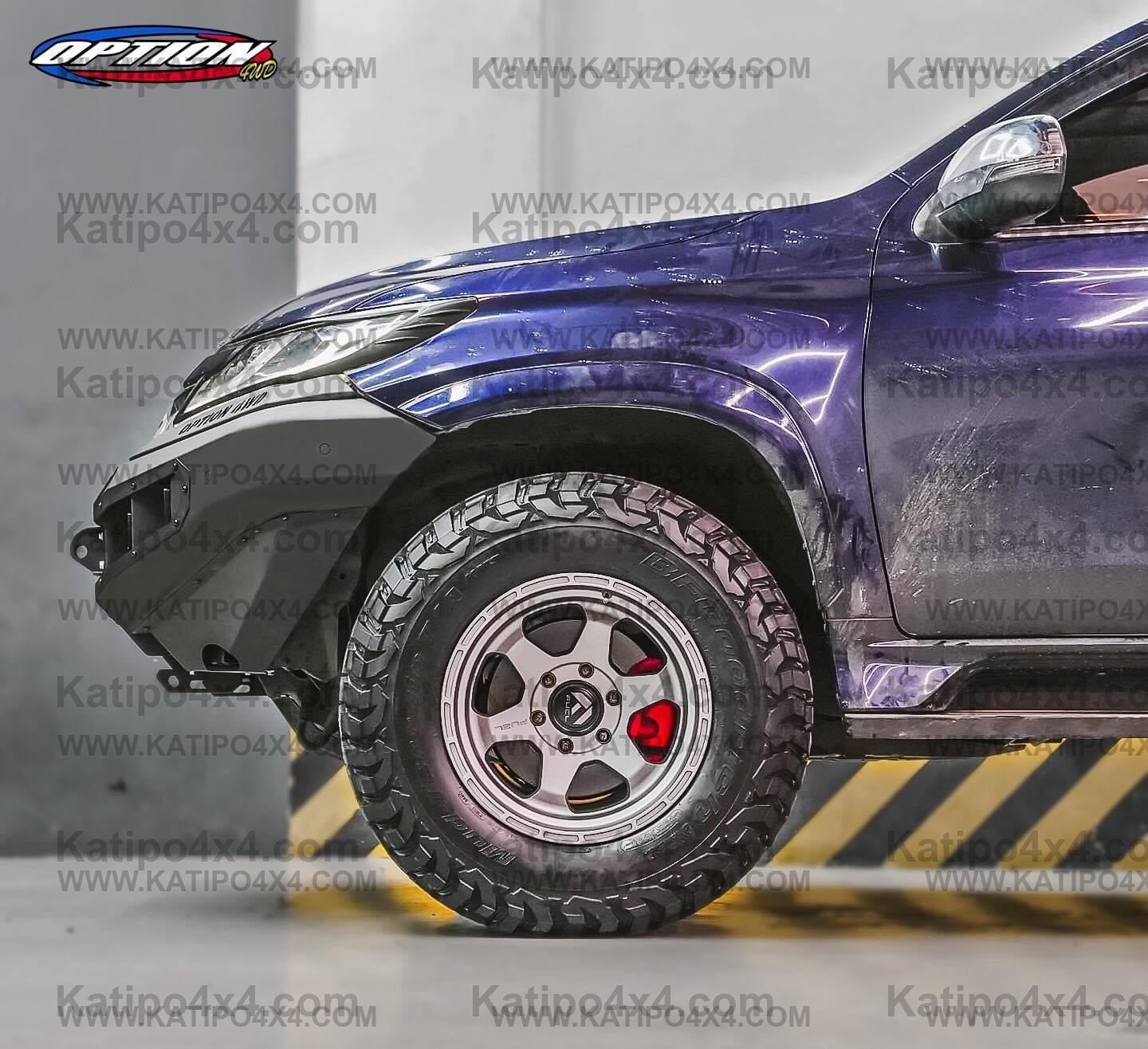 OPTION4WD - Mitsubishi Pajero V.1 FRONT WINCH BAR ( 2015-2019 )