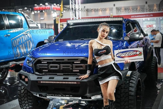 V.2 FRONT WINCH BAR, RANGER RAPTOR ( 2018-2022 ) NEW ZEALAND ONLY