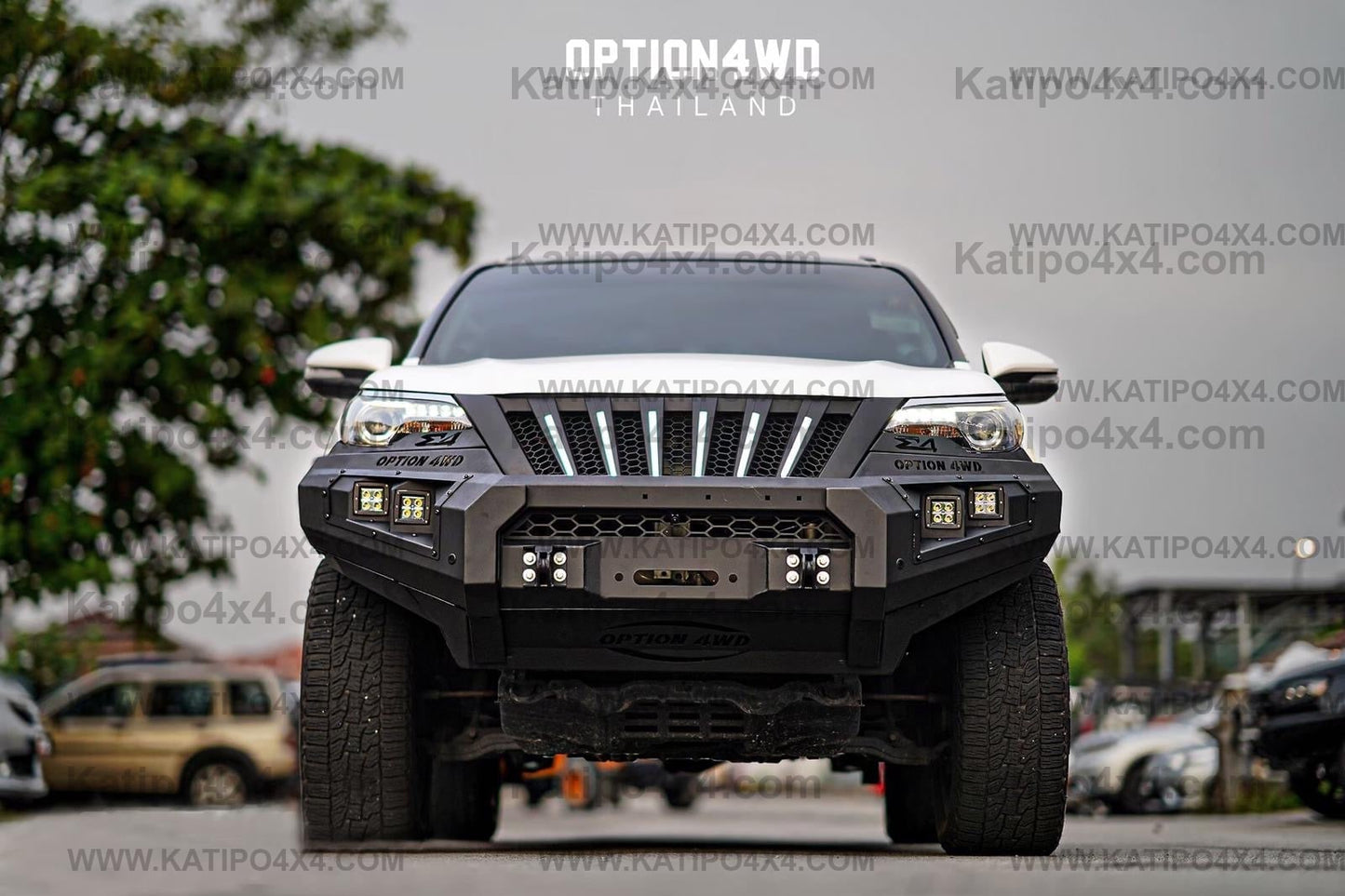 TOYOTA FORTUNER V.1 FRONT BAR ( 2015-2020 )