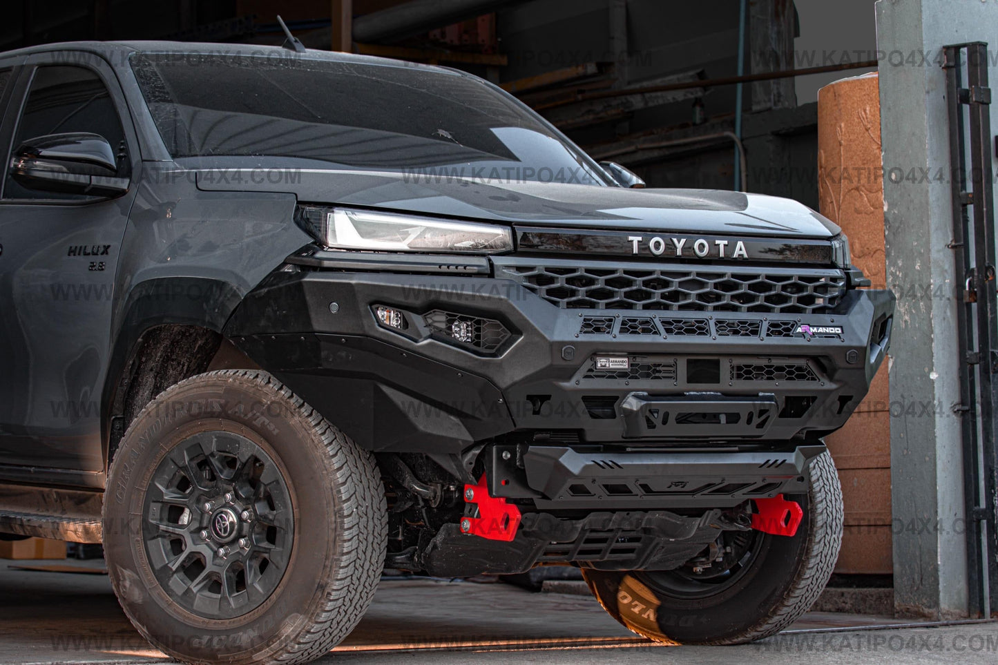 Armando® - 2026+ NEW-GEN TOYOTA HILUX ,  FRONT WINCH BAR
