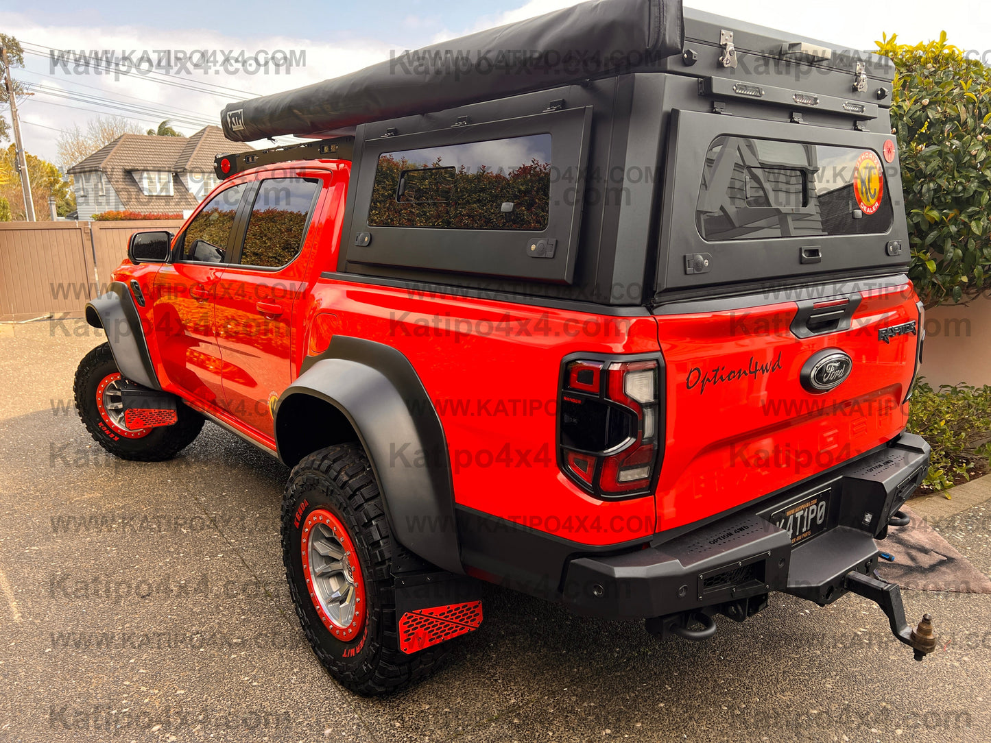 Universal Wide Wheel Mud Flaps ( 2pc ) KATIPŌ-MESH Mud Flaps ( Rubber Flex Model )