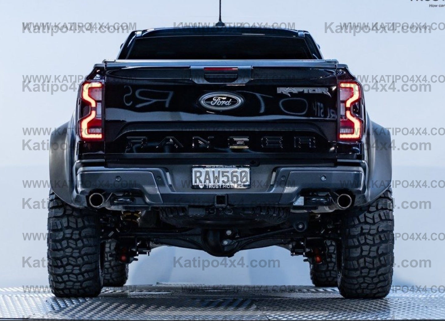 ( 19cm Wide Flares ) NEXT-GEN RANGER, RAPTOR & EVEREST - WIDE BODY FLARES (  WORLDWIDE SHIPPING  )
