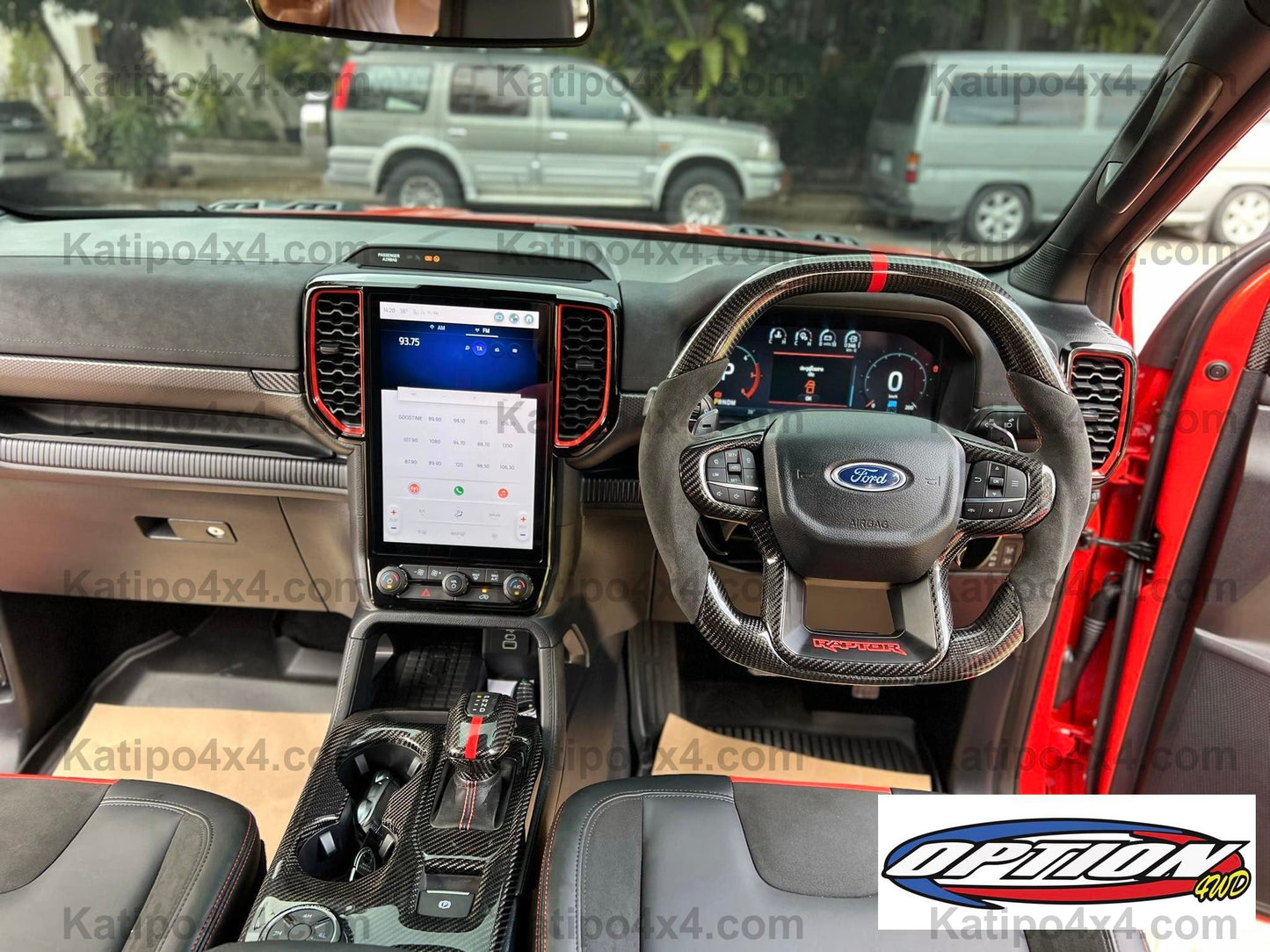 Real Carbon Fibre NEXT-GEN RANGER & RAPTOR INTERIOR REPLACEMENTS