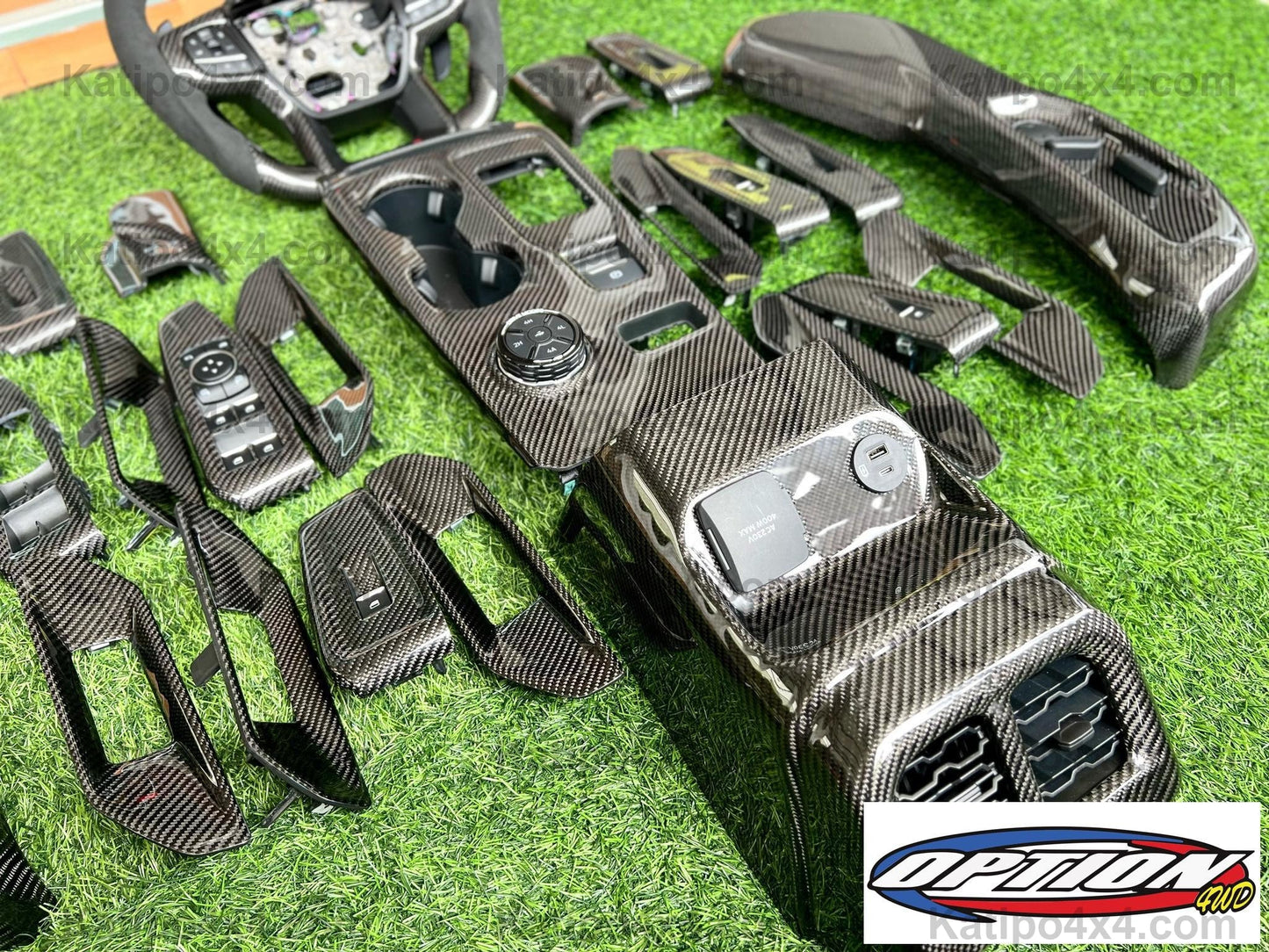 Real Carbon Fibre NEXT-GEN RANGER & RAPTOR INTERIOR REPLACEMENTS