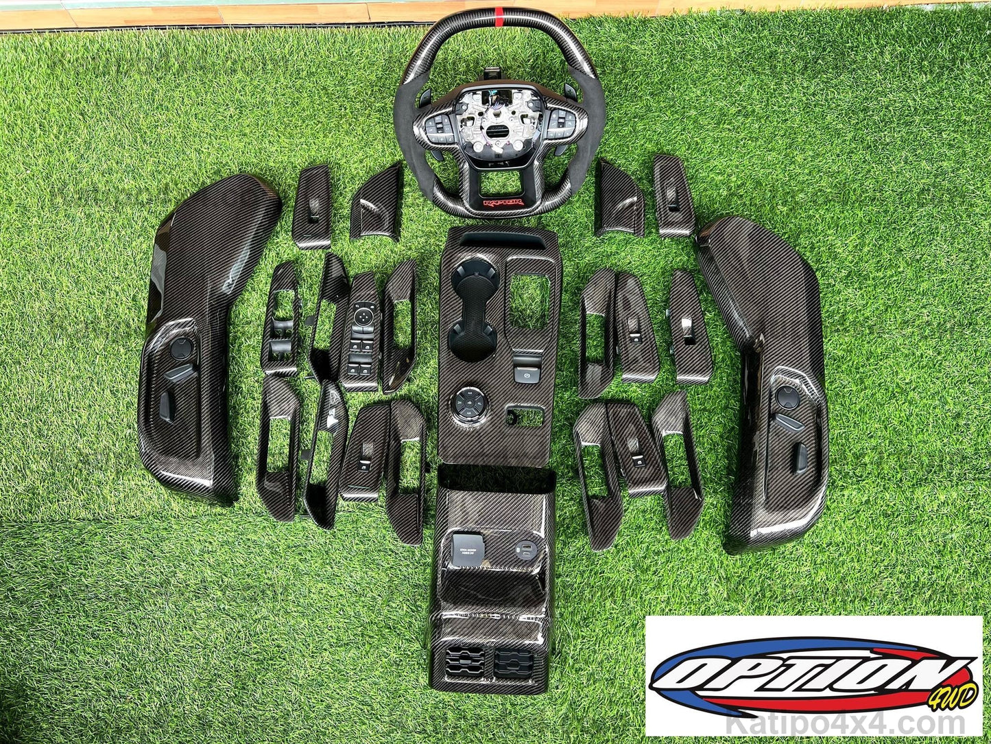 Real Carbon Fibre NEXT-GEN RANGER & RAPTOR INTERIOR REPLACEMENTS