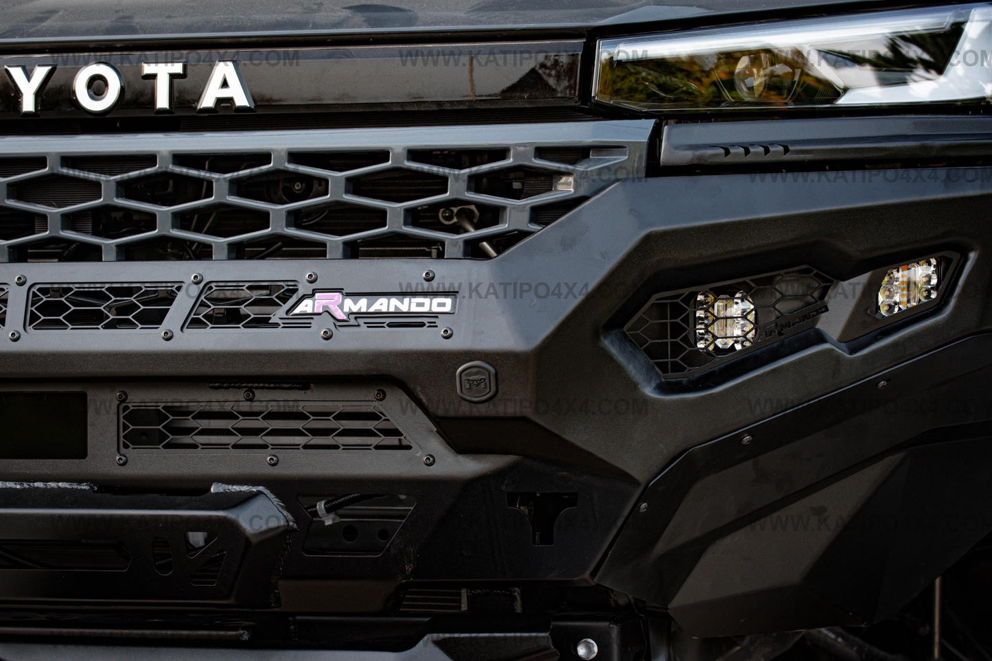 Armando® - 2026+ NEW-GEN TOYOTA HILUX ,  FRONT WINCH BAR