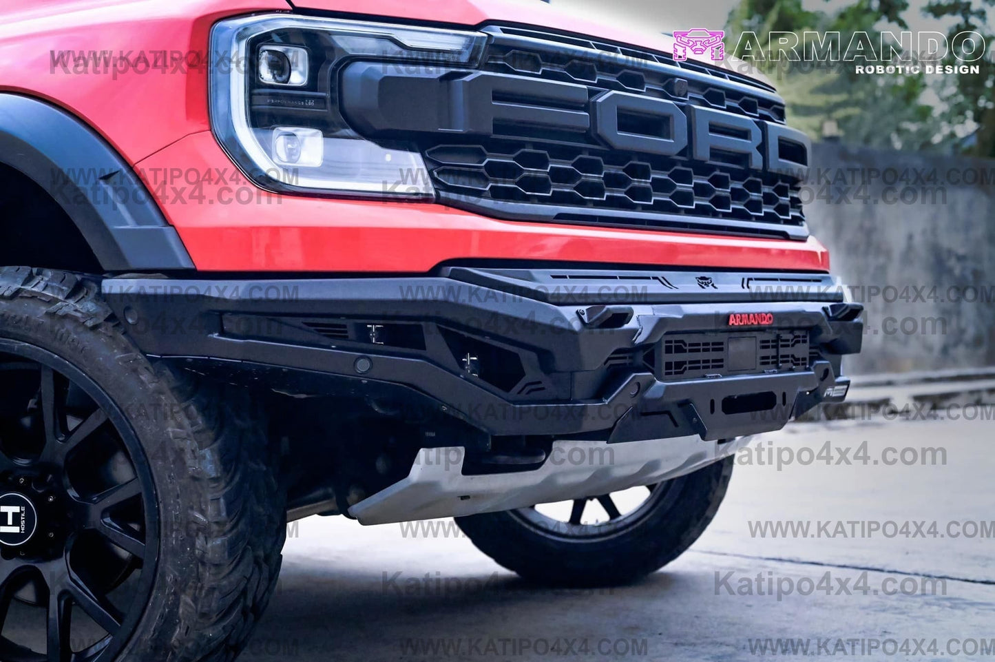 ARMANDO® - Prime Series Bull Bar – Ford Next Gen Ranger (2022+-Current)