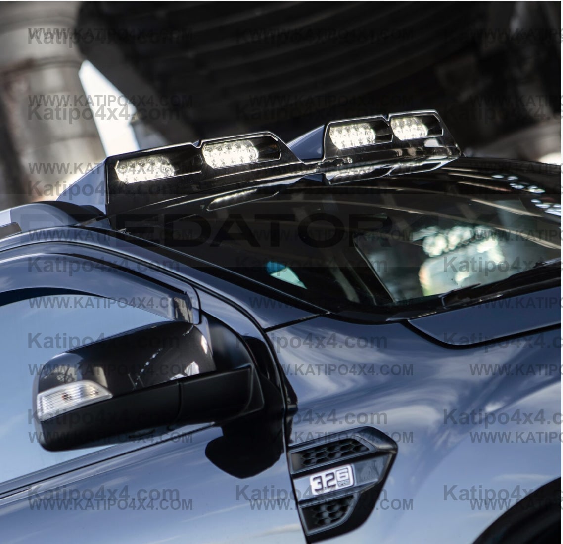 Ford Ranger / Vw Amarok 2023+ Next Gen Roof Light Pod Light Bar ( Free Shipping WorldWide )