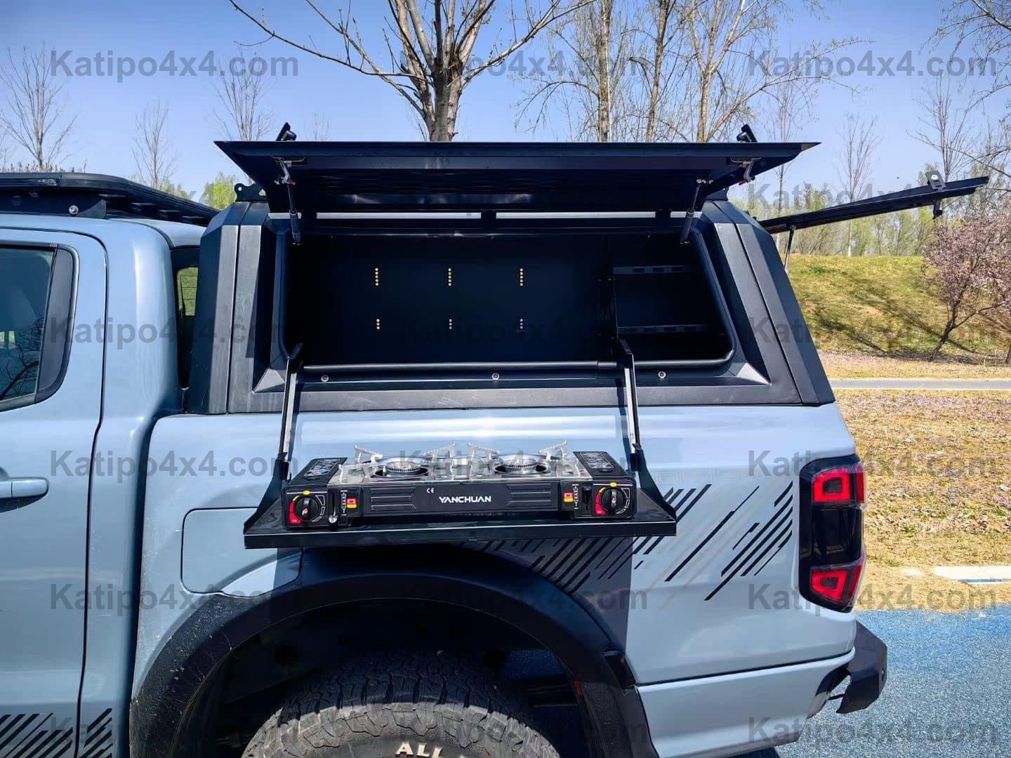 NEXT-GEN 2022+ FORD RANGER & RAPTOR  Aluminium Canopy ( FREE WORLD WIDE SHIPPING )