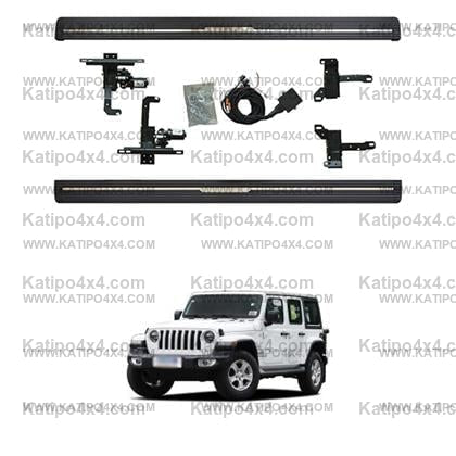 JEEP JK ( 4 DOOR ) Electric Running Boards / Side Steps ( FREE WORLD WIDE SHIPPING )