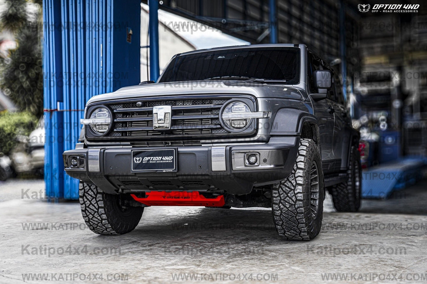 OPTION4WD - UNDERBODY PROTECTION PLATES 3PC STEEL - TANK 300
