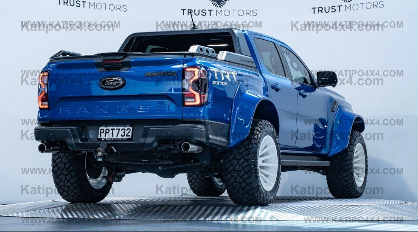 ( 19cm Wide Flares ) NEXT-GEN RANGER, RAPTOR & EVEREST - WIDE BODY FLARES (  WORLDWIDE SHIPPING  )
