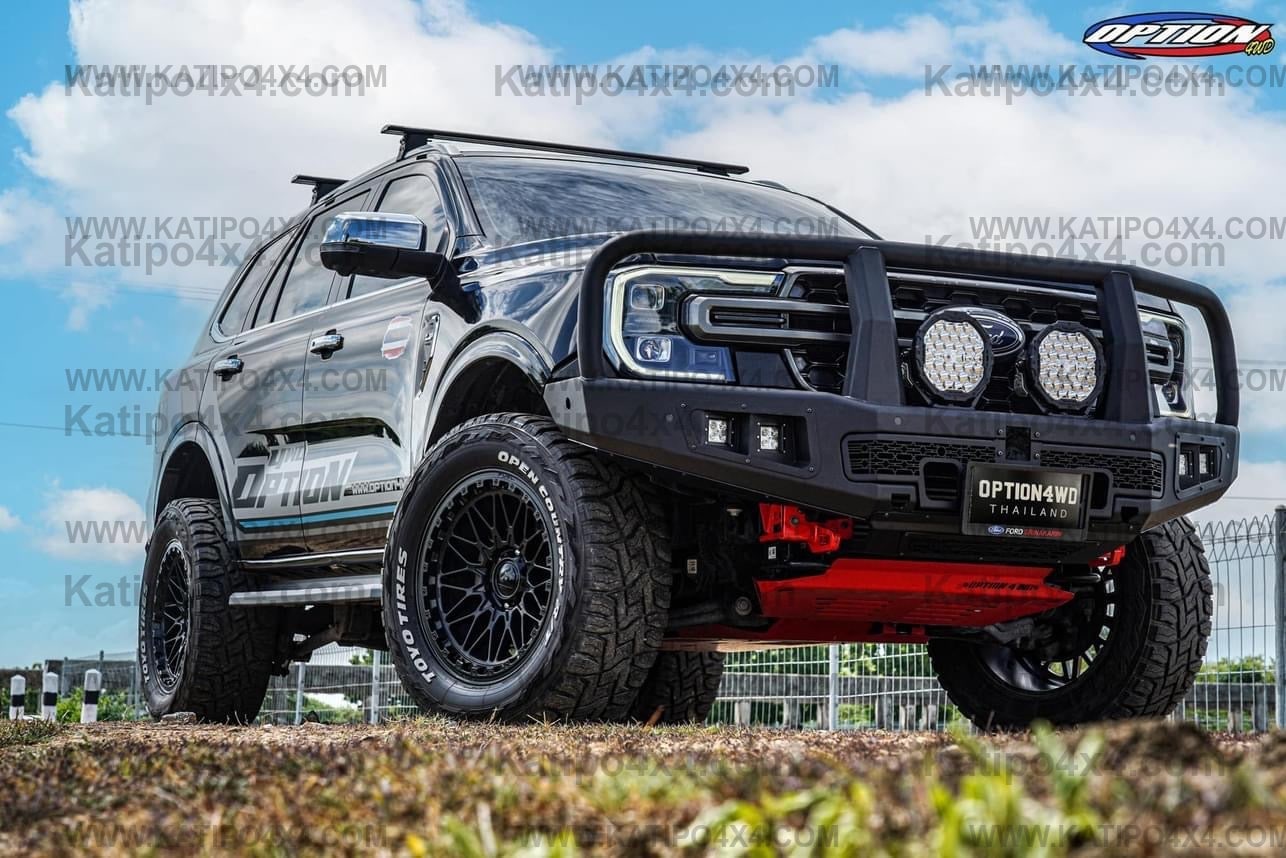 NEXT-GEN 2022+ OP-V2 SUPREME FRONT WINCH BAR  ( Loop ) - FORD RANGER & EVEREST