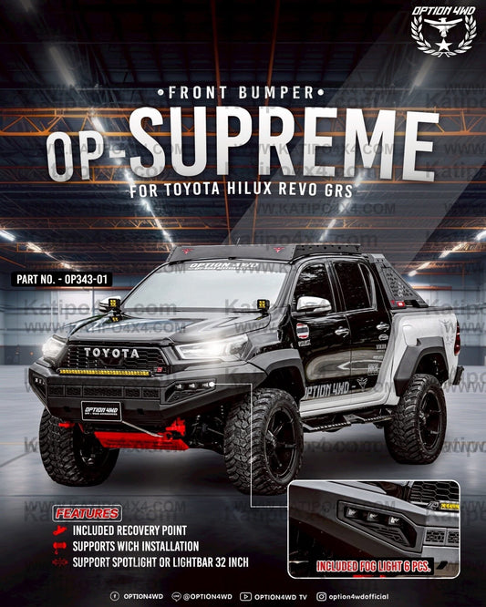 2024+ Toyota Hilux GRS Suprem Front Winch Bar