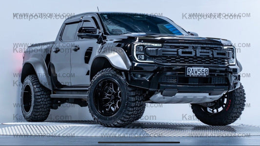 ( 19cm Wide Flares ) NEXT-GEN RANGER, RAPTOR & EVEREST - WIDE BODY FLARES (  WORLDWIDE SHIPPING  )