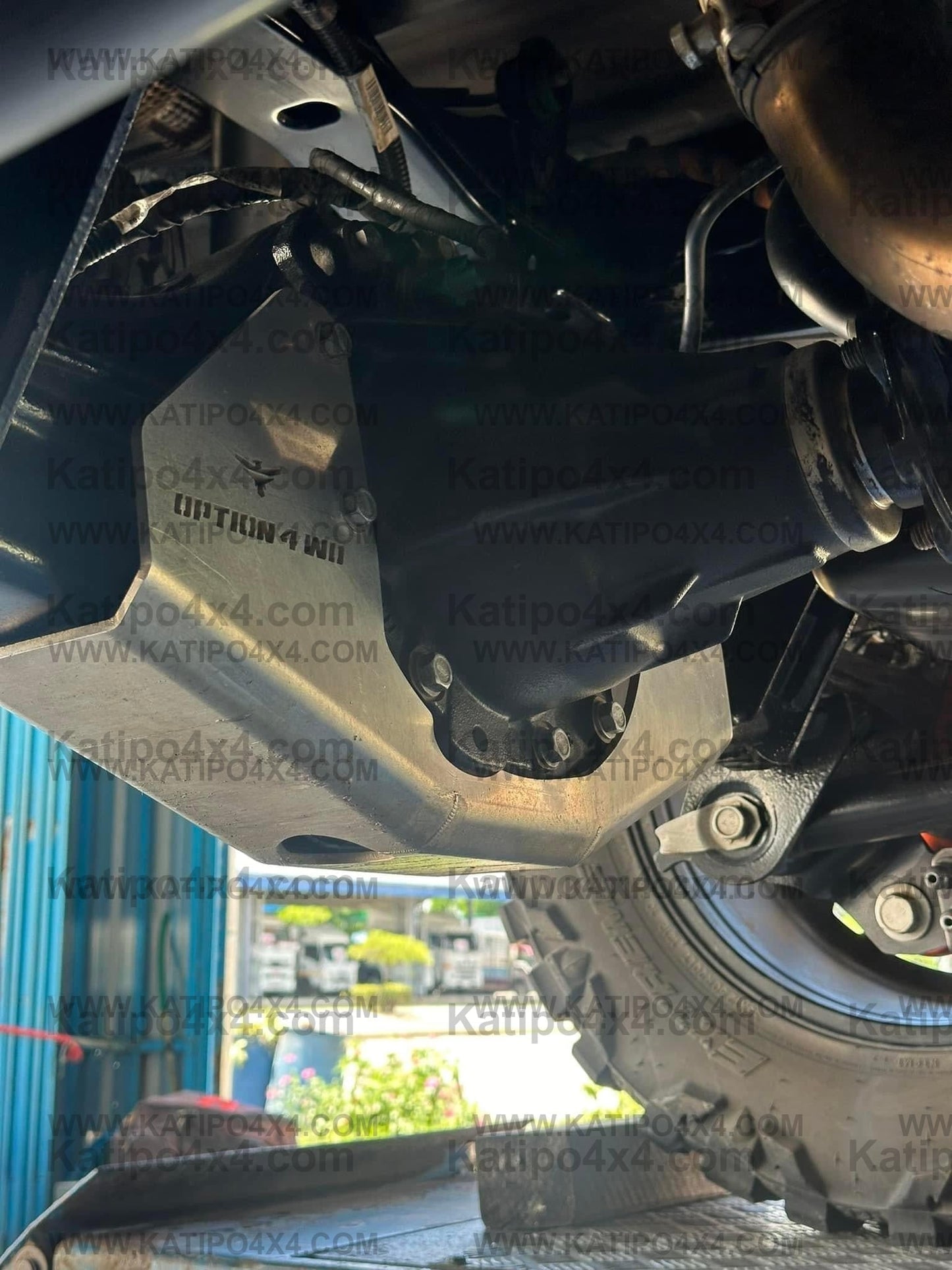 1pc Rear Diff Protection Plate NEXT-GEN FORD RANGER, RAPTOR & EVEREST 2022+