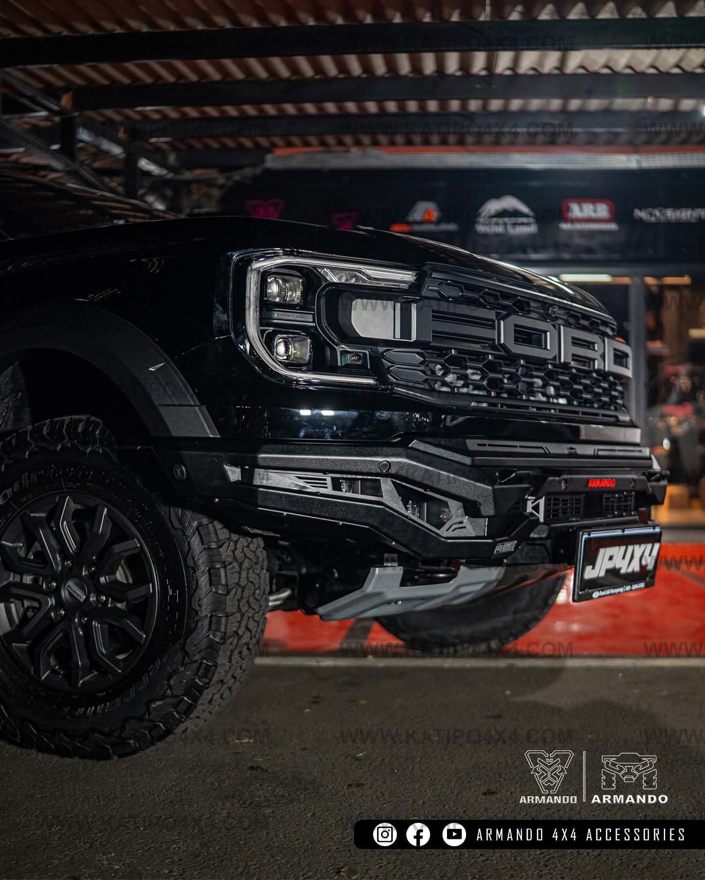 ARMANDO® - Prime Series Bull Bar – Ford Next Gen Ranger (2022+-Current)