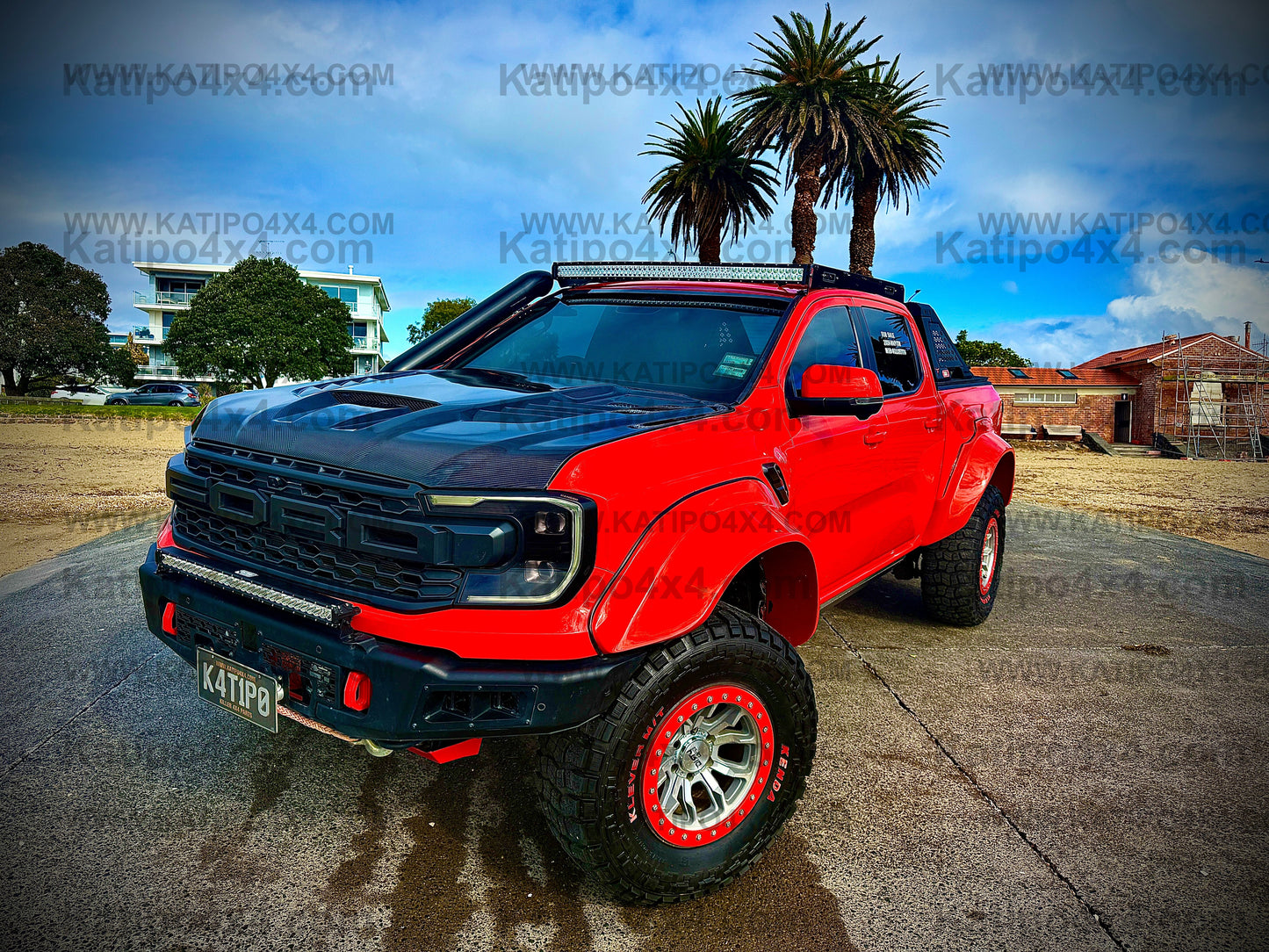 FORD RANGER, RAPTOR 2012-2025+ Katipō 4x4 Web-RACK ( RACK ONLY )
