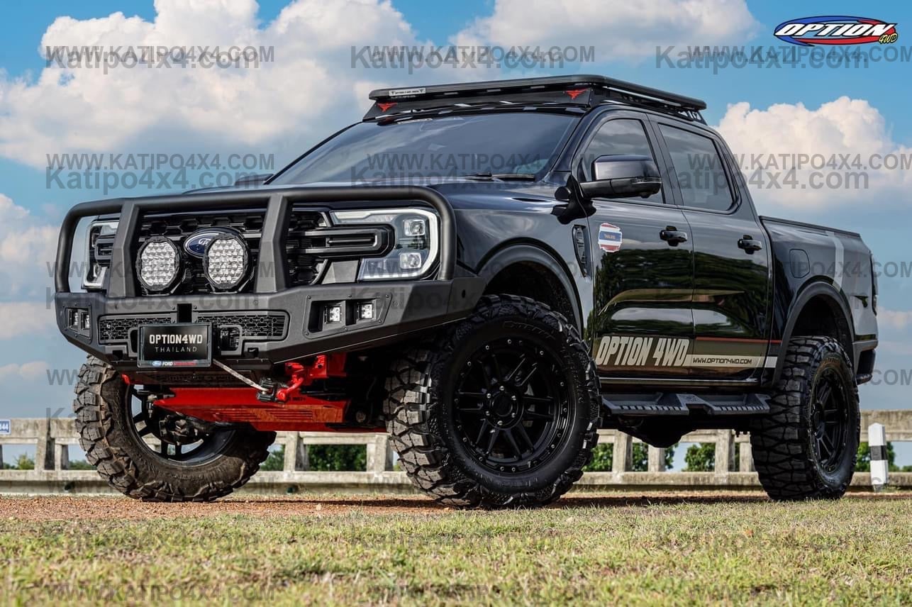 NEXT-GEN 2022+ OP-V2 SUPREME FRONT WINCH BAR  ( Loop ) - FORD RANGER & EVEREST
