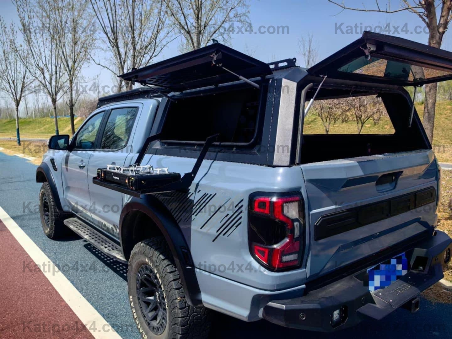 NEXT-GEN 2022+ FORD RANGER & RAPTOR  Aluminium Canopy ( FREE WORLD WIDE SHIPPING )