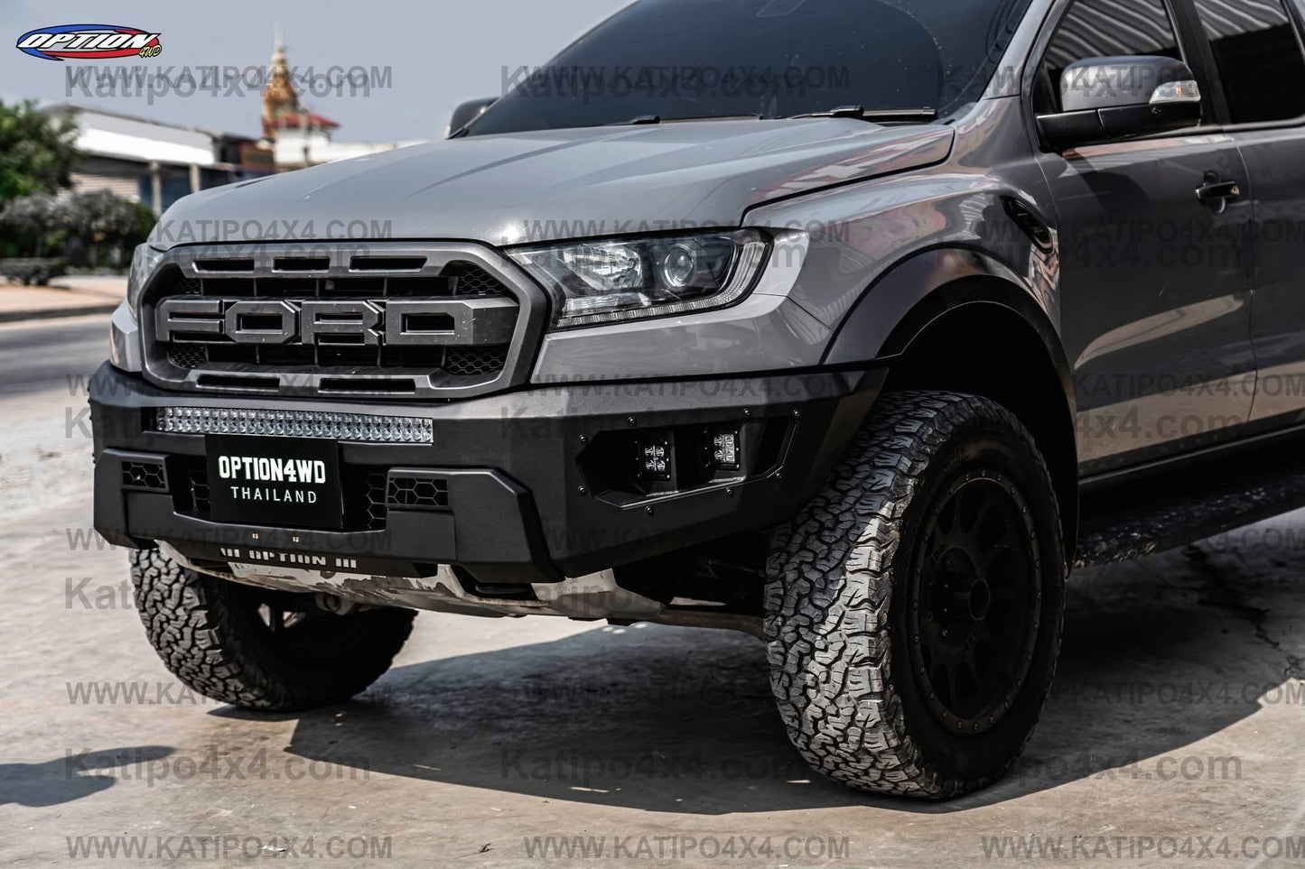 V.1 FRONT WINCH BAR, FORD RANGER RAPTOR