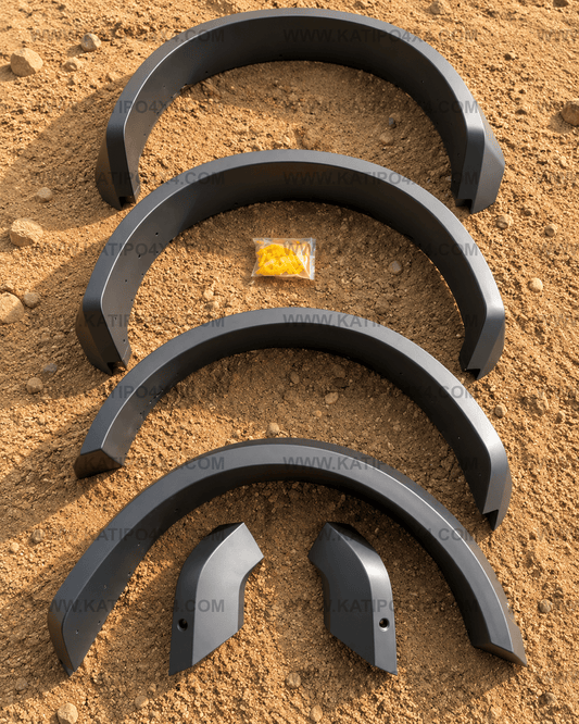 +50mm NEXT-GEN RANGER RAPTOR - WIDE BODY Wheel Arch FLARES ( CLIP ON STYLE )  FREE WORLDWIDE SHIPPING