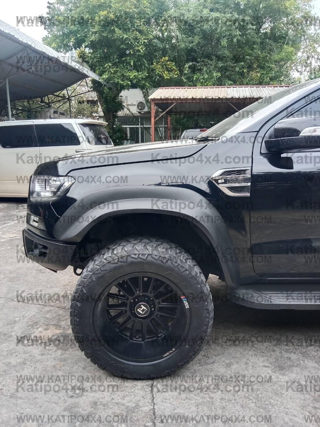 ( 19cm Wide Flares )  PX RANGER, RAPTOR  - WIDE BODY FLARES (  WORLDWIDE SHIPPING  ) 2012-2022 Shape