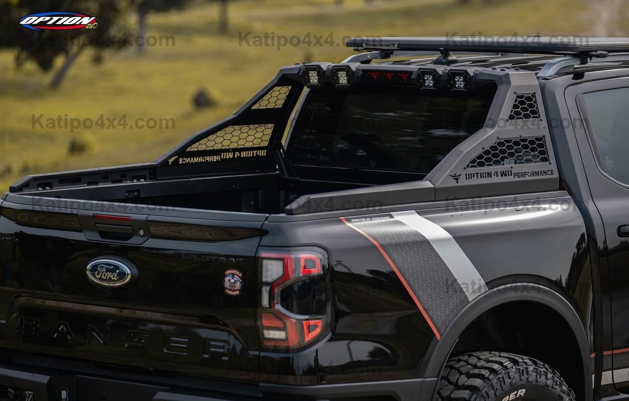 OP-FALCON X SPORT BAR ( NEXT-GEN FORD RANGER & RAPTOR )  Suitable to fit onto a HARD-LID