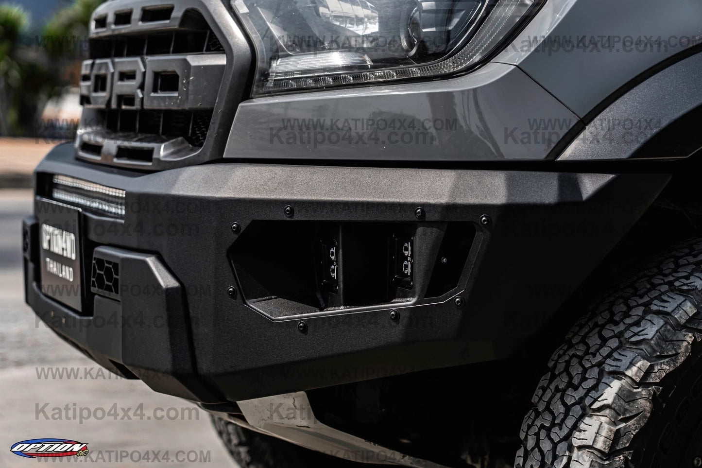 V.1 FRONT WINCH BAR, FORD RANGER RAPTOR