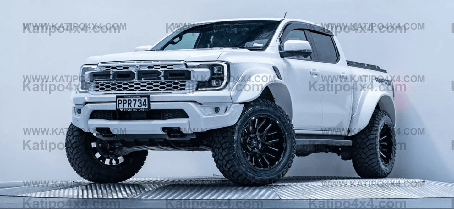( 19cm Wide Flares ) NEXT-GEN RANGER, RAPTOR & EVEREST - WIDE BODY FLARES (  WORLDWIDE SHIPPING  )