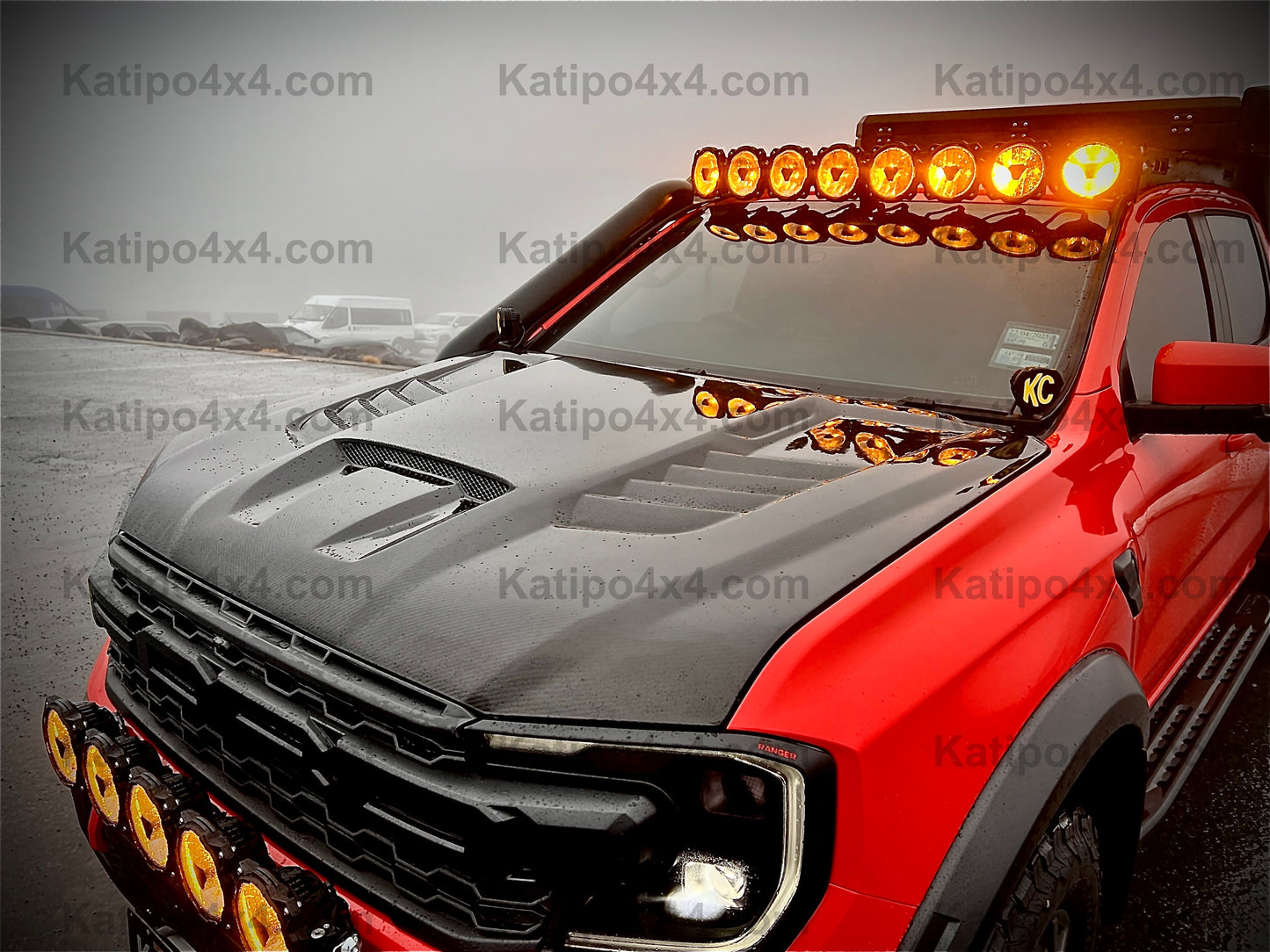 NEXT-GEN RANGER, RAPTOR & EVEREST - AFTERMARKET BONNETS  ( WORLDWIDE SHIPPING )