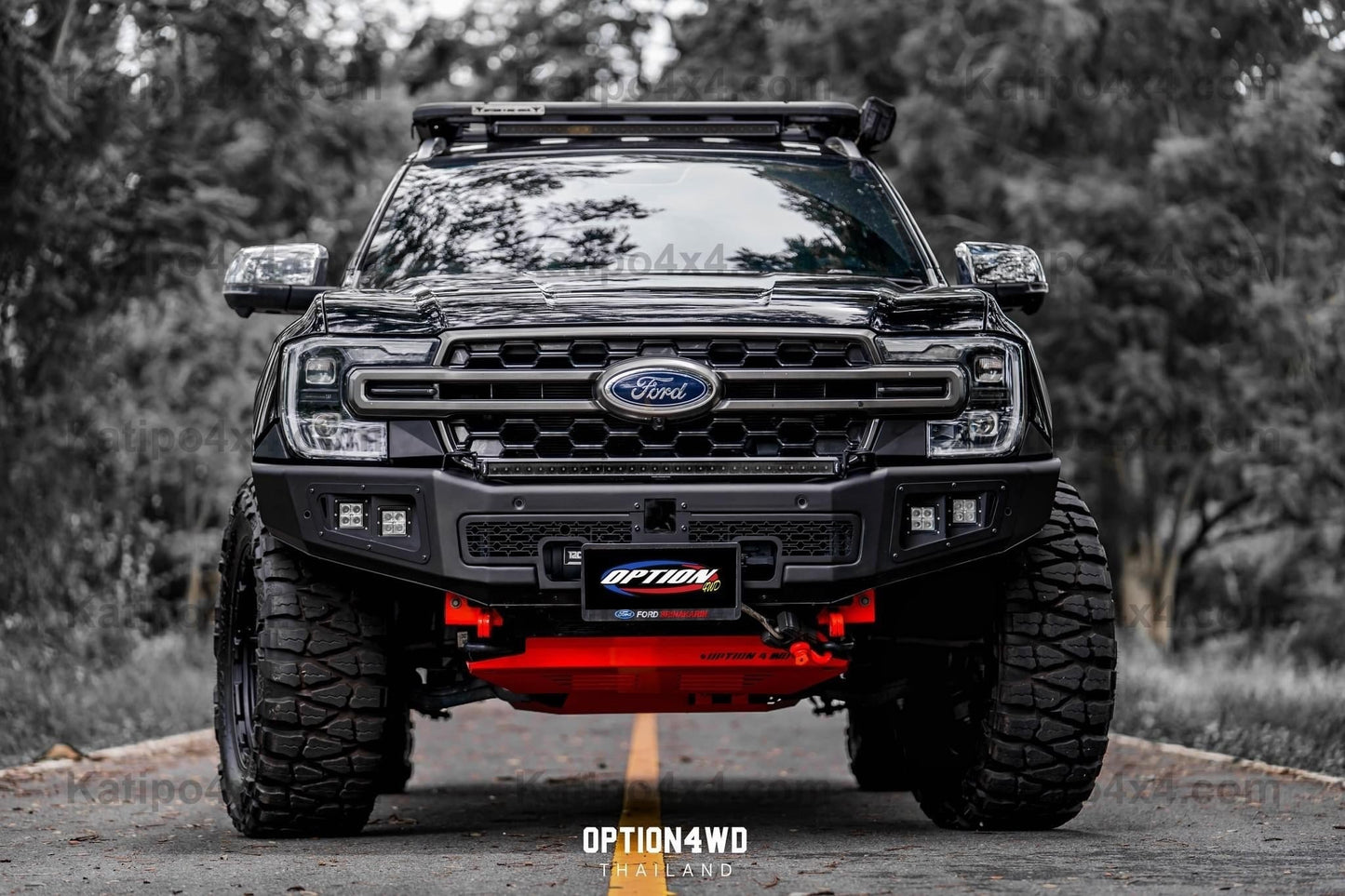 NEXT-GEN 2022+ OP-V2 SUPREME FRONT WINCH BAR  - FORD RANGER & EVEREST