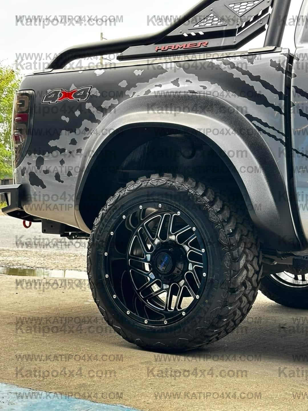 ( 19cm Wide Flares )  PX RANGER, RAPTOR  - WIDE BODY FLARES (  WORLDWIDE SHIPPING  ) 2012-2022 Shape