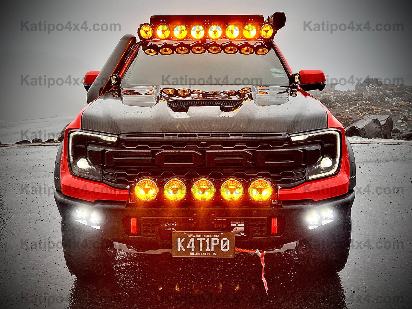 NEXT-GEN RANGER, RAPTOR & EVEREST - AFTERMARKET BONNETS  ( WORLDWIDE SHIPPING )
