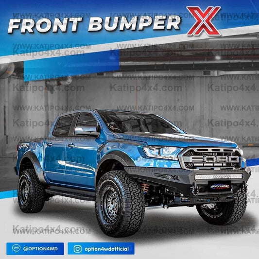 OPTION-X FRONT WINCH BAR, RANGER RAPTOR (2018-2022)