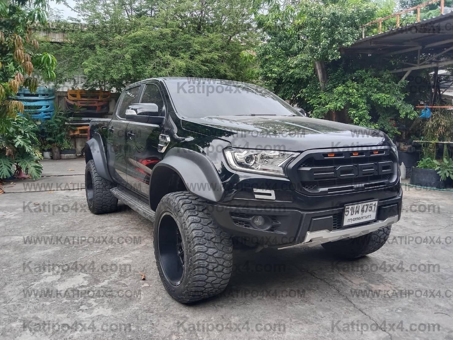 ( 19cm Wide Flares )  PX RANGER, RAPTOR  - WIDE BODY FLARES (  WORLDWIDE SHIPPING  ) 2012-2022 Shape