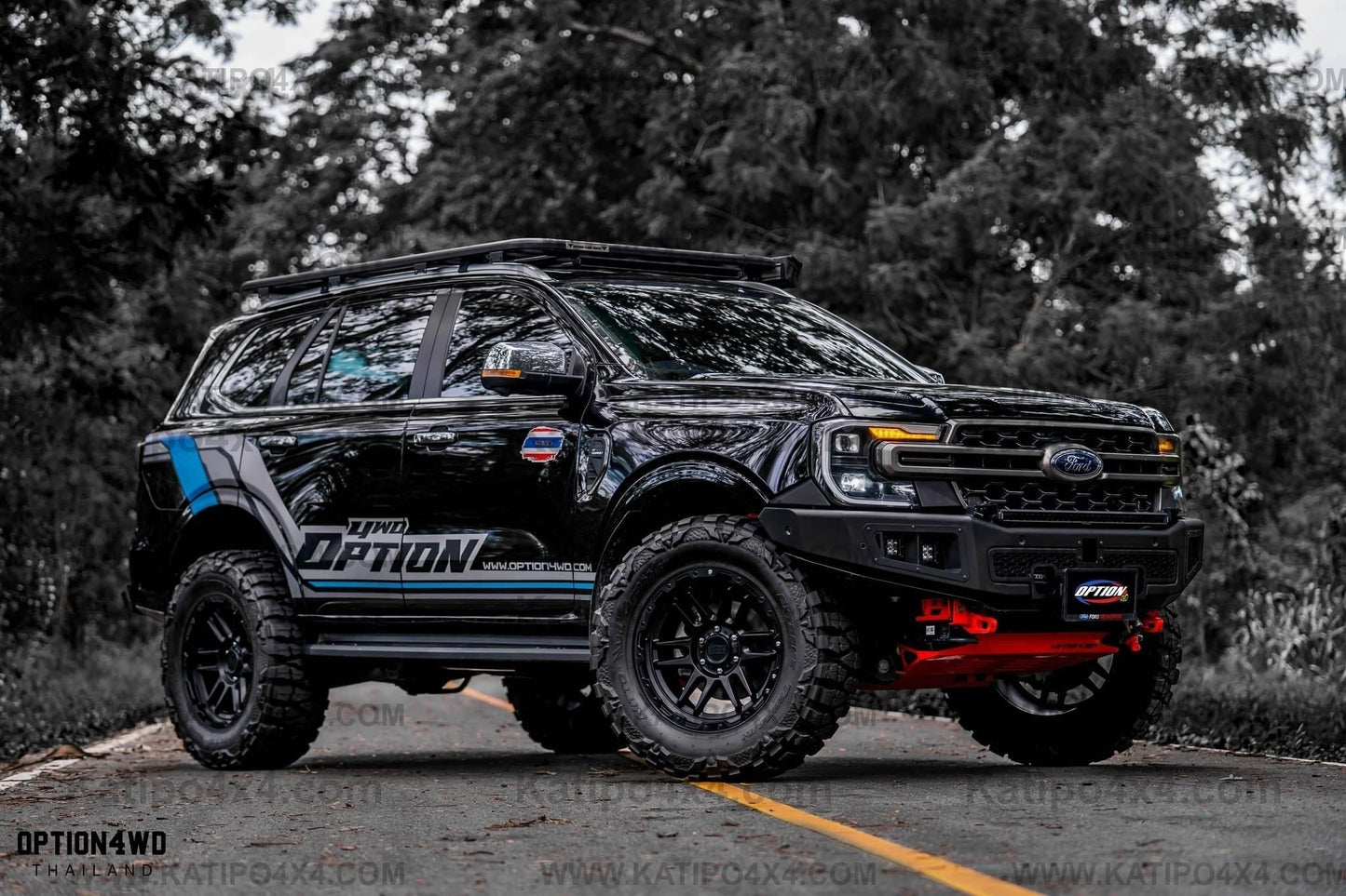 NEXT-GEN EVEREST - V.2  FRONT WINCH BAR FORD EVEREST 2022+