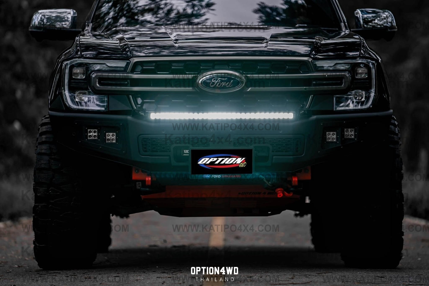 NEXT-GEN EVEREST - V.2  FRONT WINCH BAR FORD EVEREST 2022+