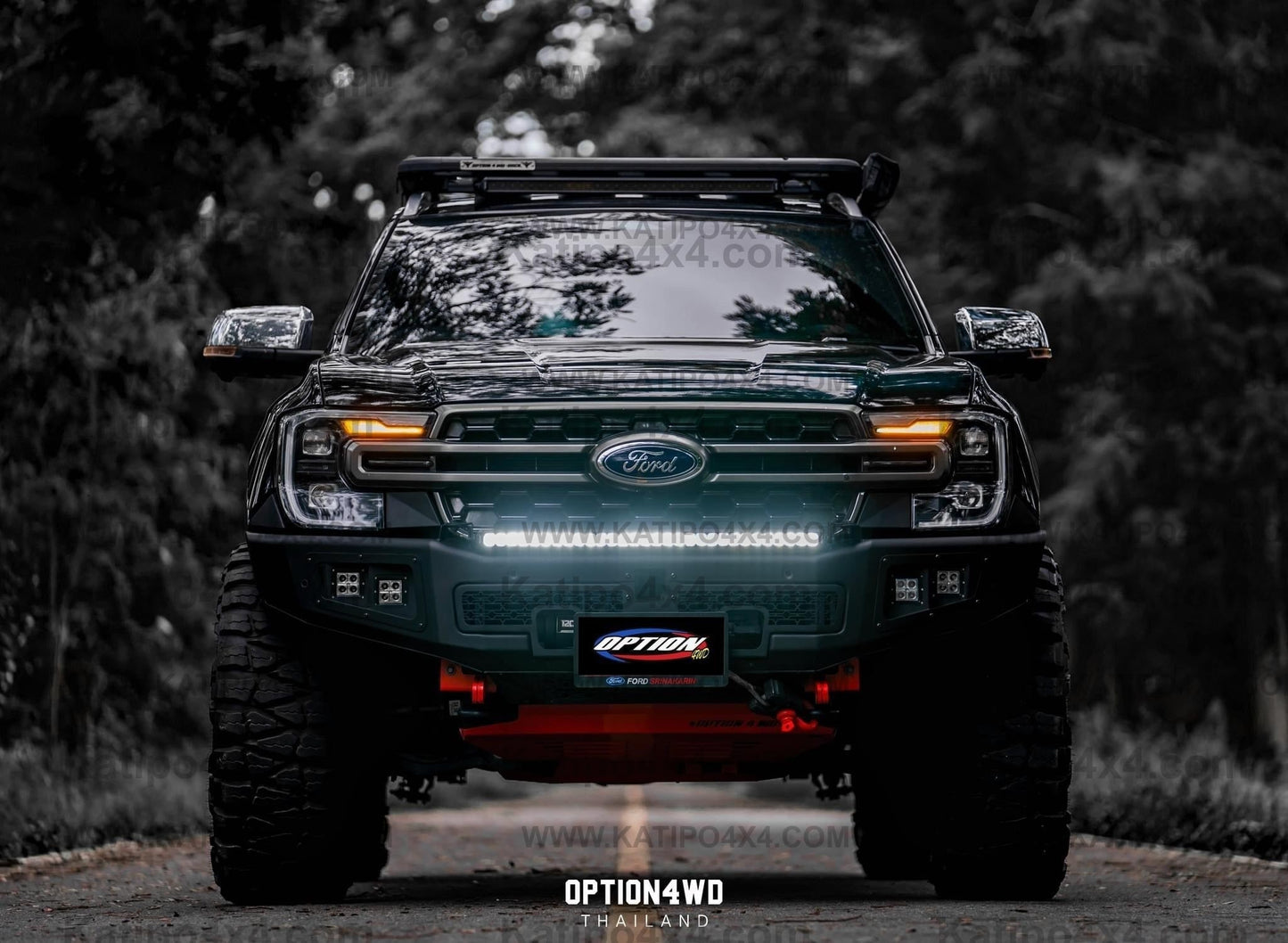 NEXT-GEN EVEREST - V.2  FRONT WINCH BAR FORD EVEREST 2022+