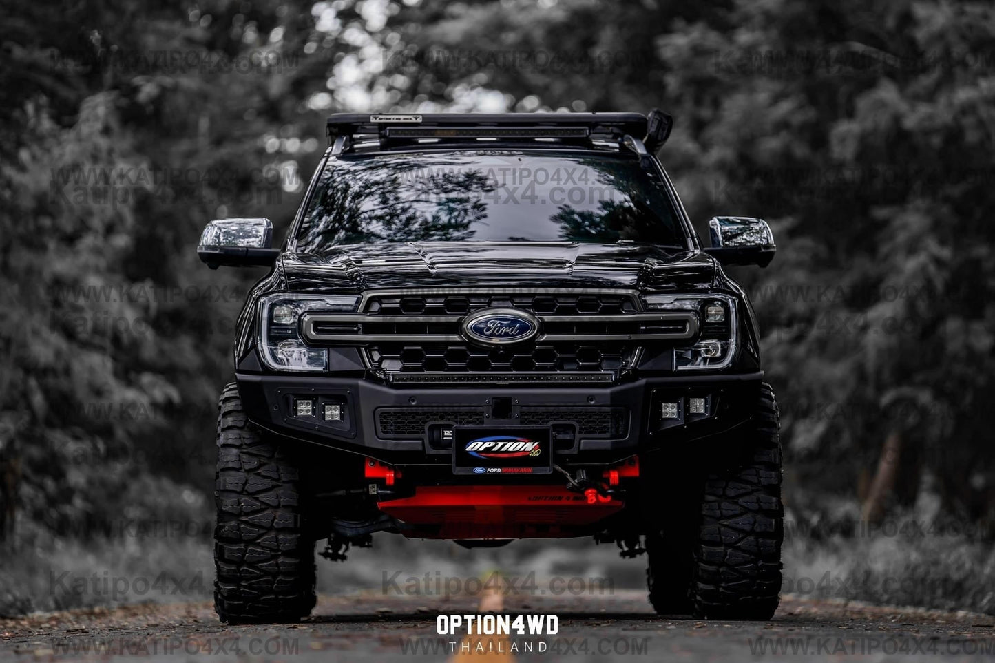 NEXT-GEN EVEREST - V.2  FRONT WINCH BAR FORD EVEREST 2022+