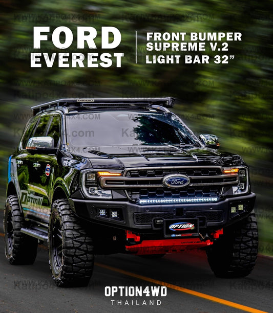 NEXT-GEN EVEREST - V.2  FRONT WINCH BAR FORD EVEREST 2022+