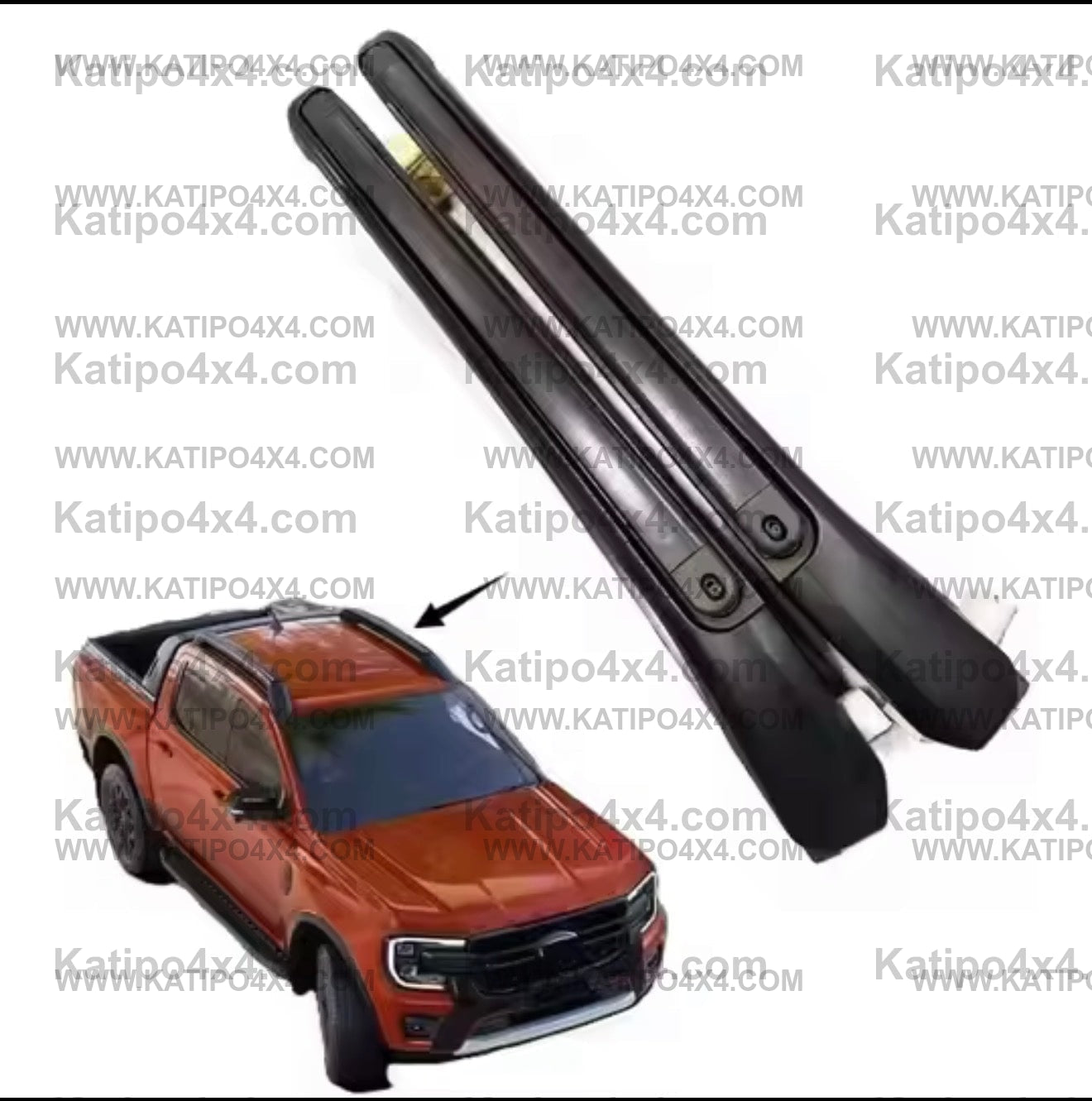 2023+ Ford Ranger Platinum & Wildtrak-X NEXT-GEN Roof Racks ( NEW )