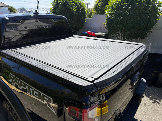 2022+ NEXT-GEN FORD RANGER & RAPTOR ELECTRIC ROLLER LID IN BLACK: FREE FITTING OR SHIPPING IN NZ