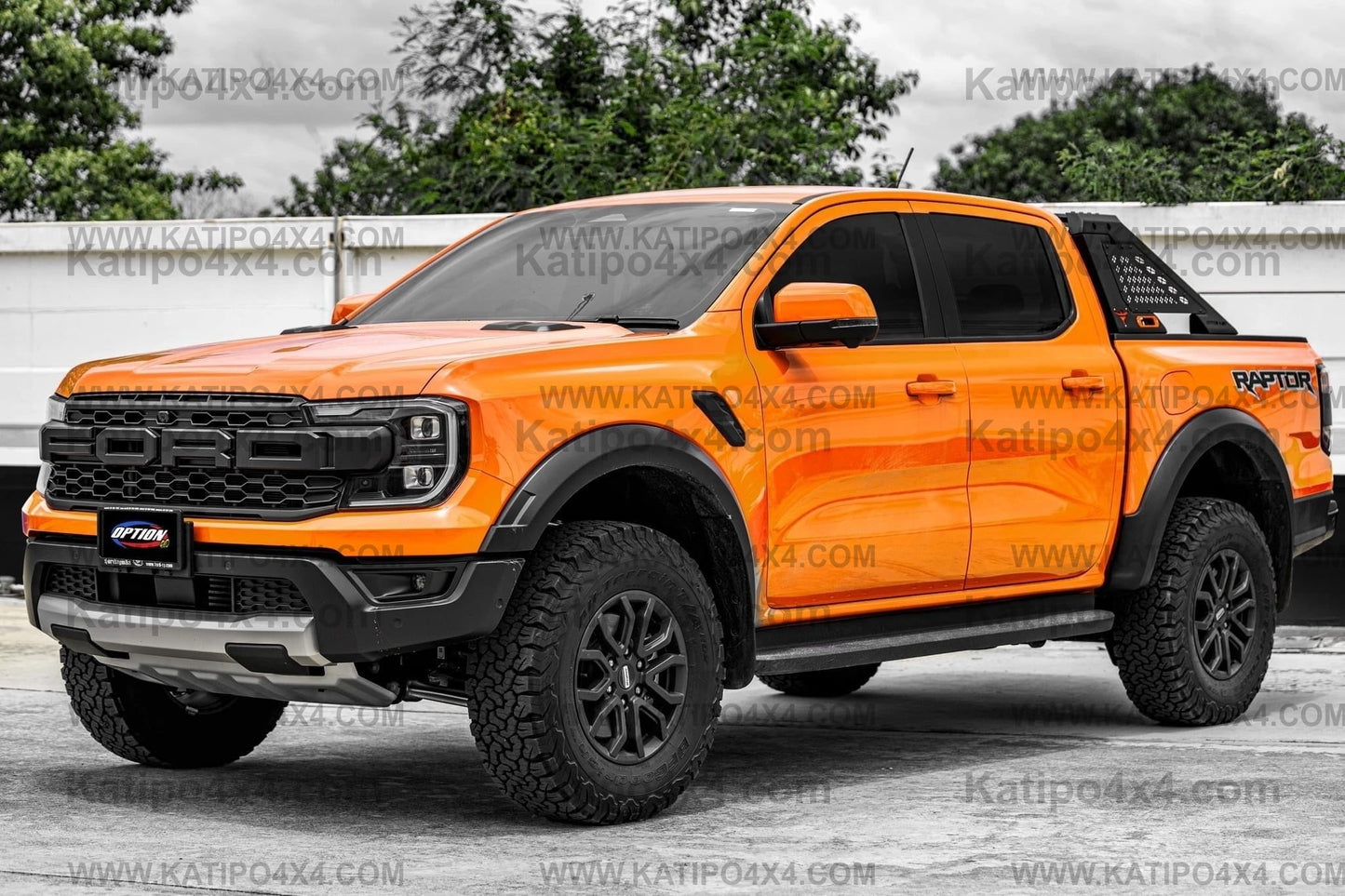 MATRIX SPORT BAR ( NEXT-GEN FORD RANGER & RAPTOR ) Suitable to fit onto HARD-LID