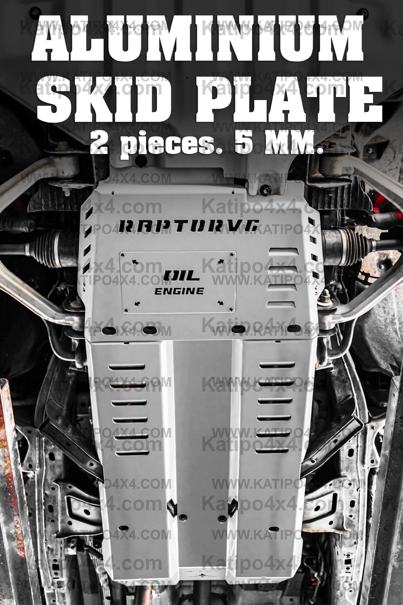 2pc UNDERBODY PROTECTION KIT - FORD RAPTOR NEXT-GEN (2022+)
