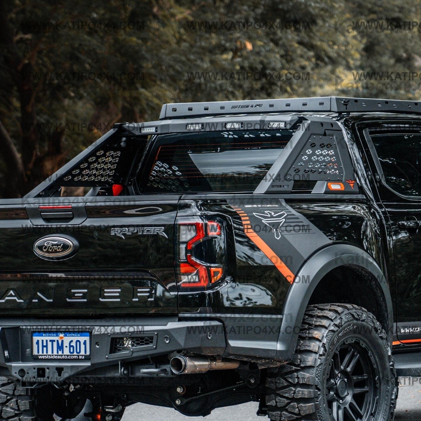 MATRIX SPORT BAR ( NEXT-GEN FORD RANGER & RAPTOR ) Suitable to fit onto HARD-LID