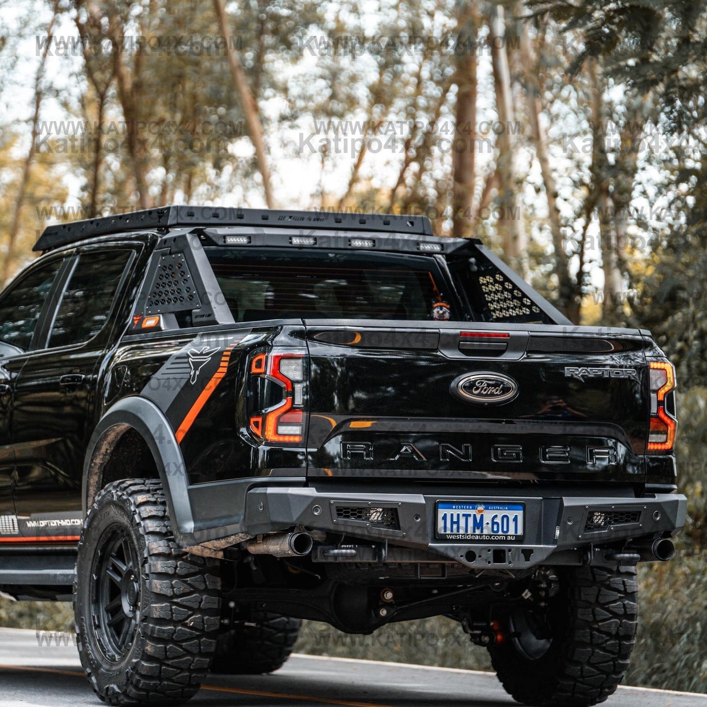 MATRIX SPORT BAR ( NEXT-GEN FORD RANGER & RAPTOR ) Suitable to fit onto HARD-LID