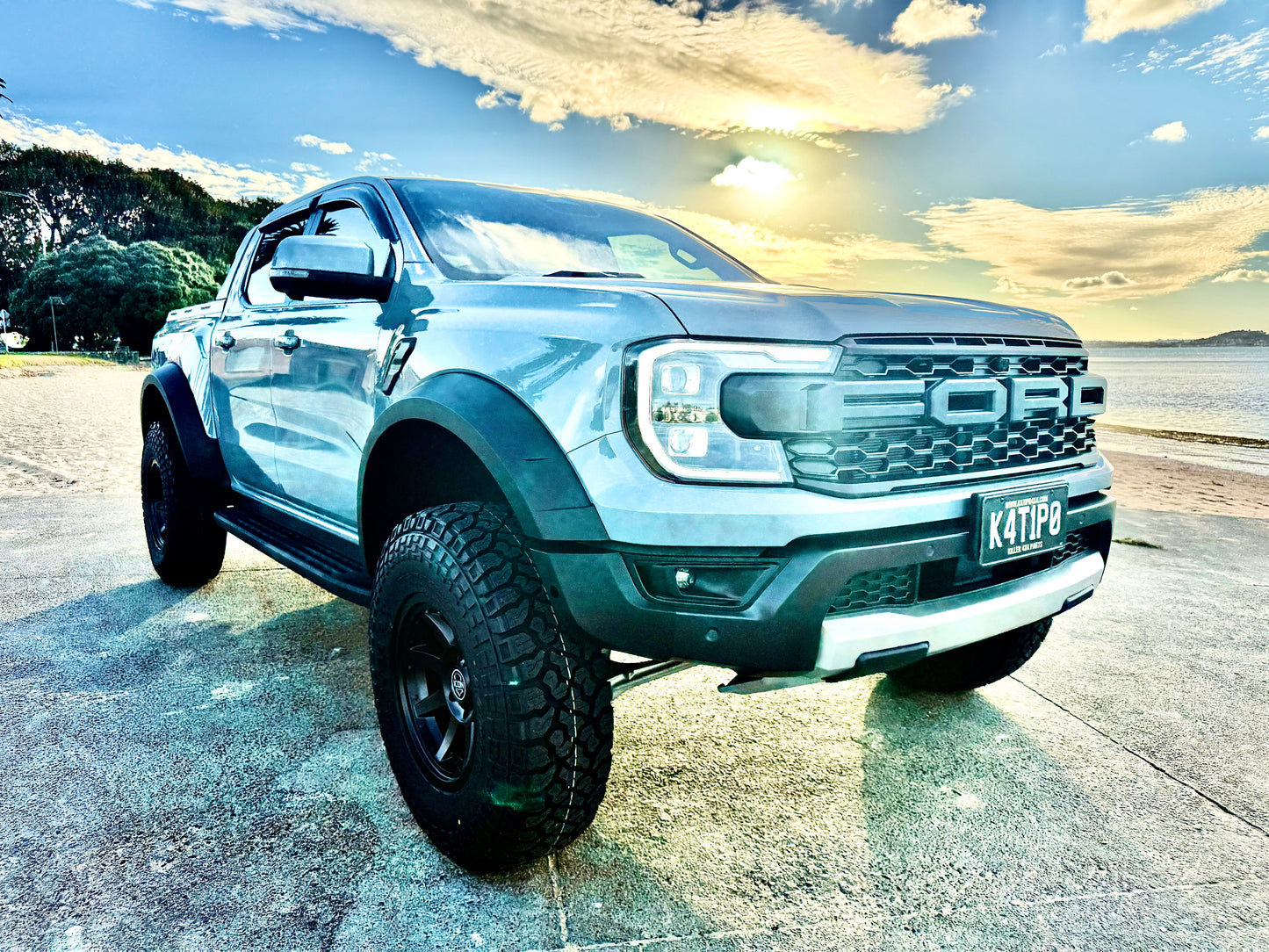 +50mm NEXT-GEN RANGER RAPTOR - WIDE BODY Wheel Arch FLARES ( CLIP ON STYLE )  FREE WORLDWIDE SHIPPING
